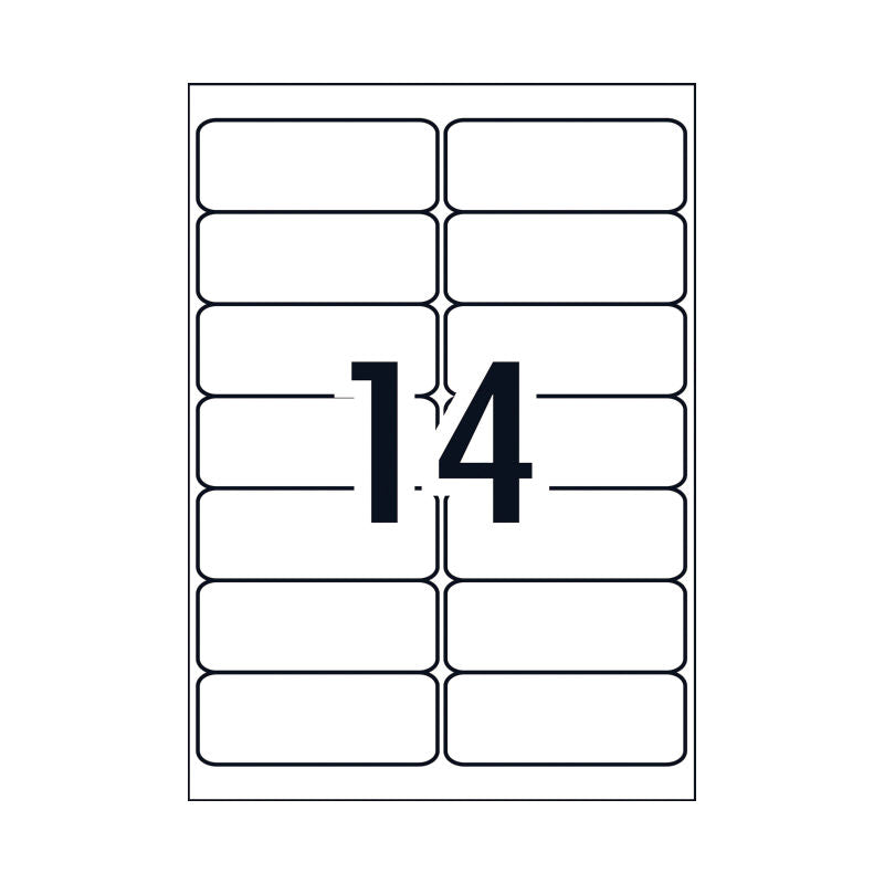Avery L7063 Heavy Duty Labels | Waterproof & Tear-Proof | Outdoor Use Avery