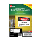 Avery Heavy Duty Laser Labels L7060 - Pallet & Shipping 21Up Avery
