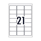 Avery Heavy Duty Laser Labels L7060 - Pallet & Shipping 21Up Avery