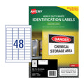 Avery L4778 Heavy Duty White Laser Labels - Ideal for Pallets Avery