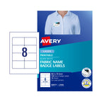 Avery L7418 Fabric Laser Name Badges Avery