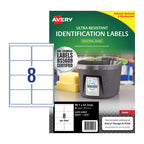 Avery L7914 Outdoor Laser Labels - Durable & Weatherproof Pk10 Avery