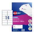 Avery L7163 Laser Labels, 14 Labels/Sheet, 500 Sheets (5x100) 