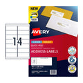 Avery Quick Peel Address Labels L7163 - Instant Dry & Easy Peel Avery