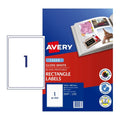 Avery L7767 Glossy Permanent Labels for Colour Laser Printers Avery