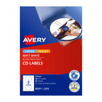 Avery L7676 Matte CD DVD Labels | Inkjet & Laser Printable 50 Pack Avery