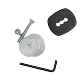 Atdec Atdec AWM Bolt Through Desk Fixing - Black (AWM-FB-B)