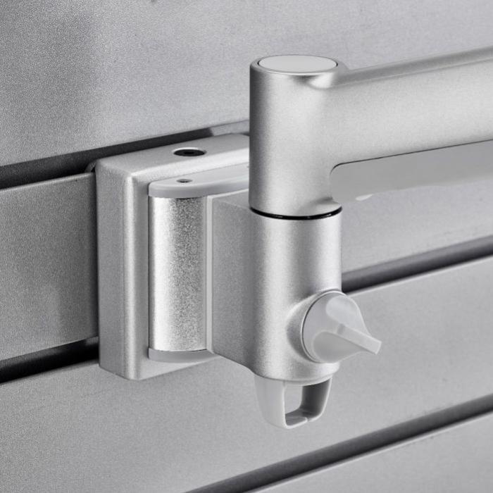 Atdec Atdec AWM Wall Slat Adaptor - Silver (AWM-WS-S)