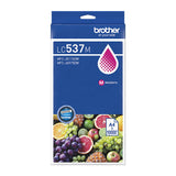 Brother LC-537 Mag Ink Cart - Magenta