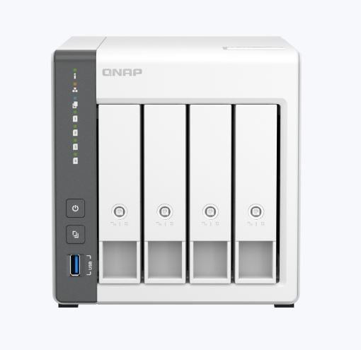 QNAP TS-433-4G: Personal Cloud Storage & Fast Home NAS