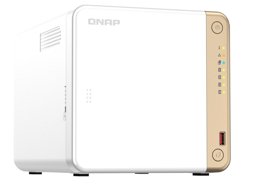 4-Bay Desktop NAS | Intel Celeron Home Data & Media Server QNAP