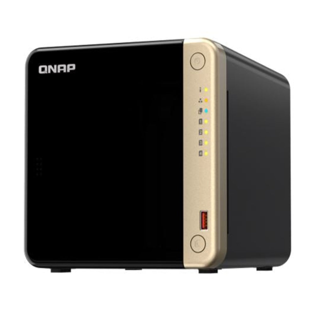 QNAP TS-464-8G 4-Bay NAS | Powerful Home/SMB Storage Server 