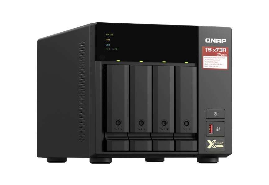 QNAP TS-473A 4-Bay NAS: Ryzen Power, 2.5GbE & M.2 SSD Slots