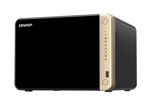QNAP TS-664-8G 6-Bay Desktop NAS - Intel Celeron, 2.5GbE, HDMI
