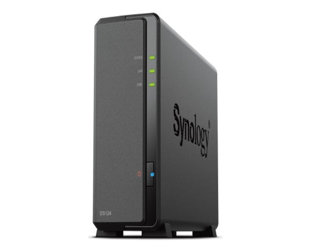 Synology DS124 1-Bay NAS | Personal Cloud Storage & Data Backup 