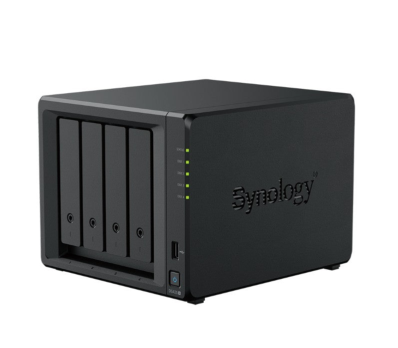 Synology DS425+ 4-Bay NAS: Fast, Secure Data Storage & Backup Synology