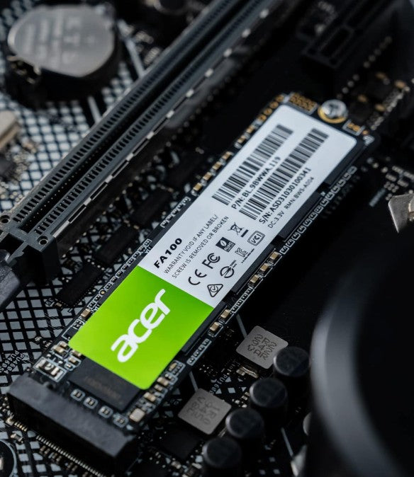 ACER FA100 512GB NVMe M.2 SSD | Fast PCIe Gen 3 Upgrade