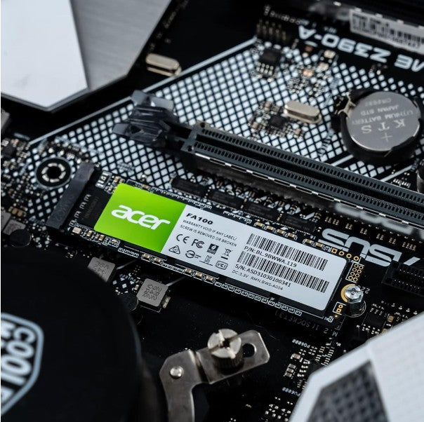 ACER FA100 512GB NVMe M.2 SSD | Fast PCIe Gen 3 Upgrade