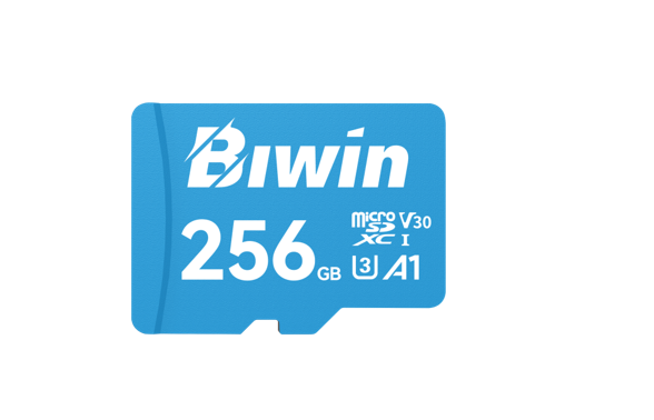 BIWIN MS100 256GB MicroSD Card | 100MB/s High-Speed Storage