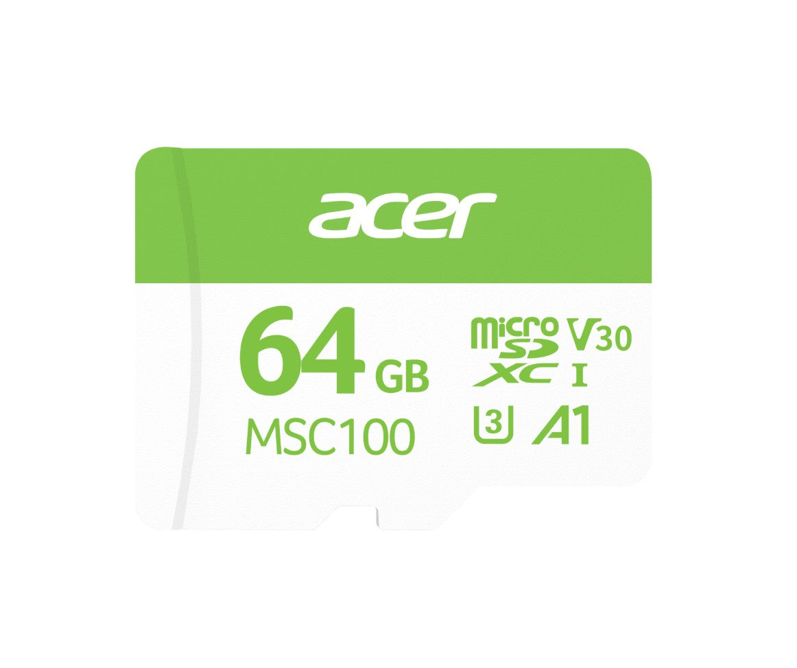 BIWIN Acer MSC100-64GB microSD Express Read & Write Speed up to 100 MB/s & 30MB/s BL.9BWWA.336