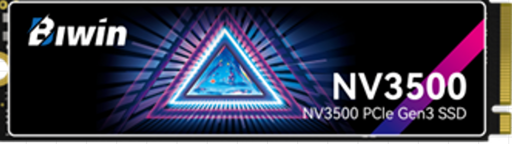 BIWIN NV3500 2TB PCIe 3.0 M.2 NVMe SSD - Up to 3500MB/s Speed