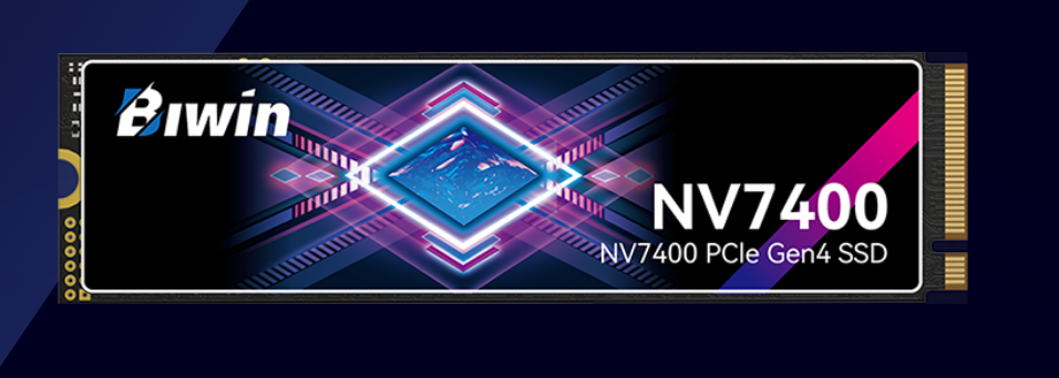 BIWIN NV7400 1TB PCIe Gen4 M.2 SSD | Up to 7400MB/s BIWIN
