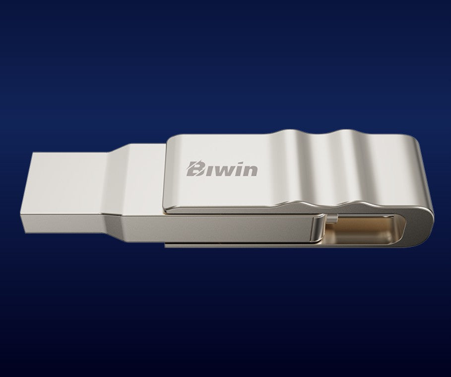 Biwin UD150 32GB USB-C & USB-A 3.2 Gen 1 Flash Drive - Fast Data Transfer BIWIN