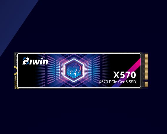 BIWIN Black Opal X570 4TB PCIe Gen5 NVMe M.2 SSD - Ultra-Fast Performance