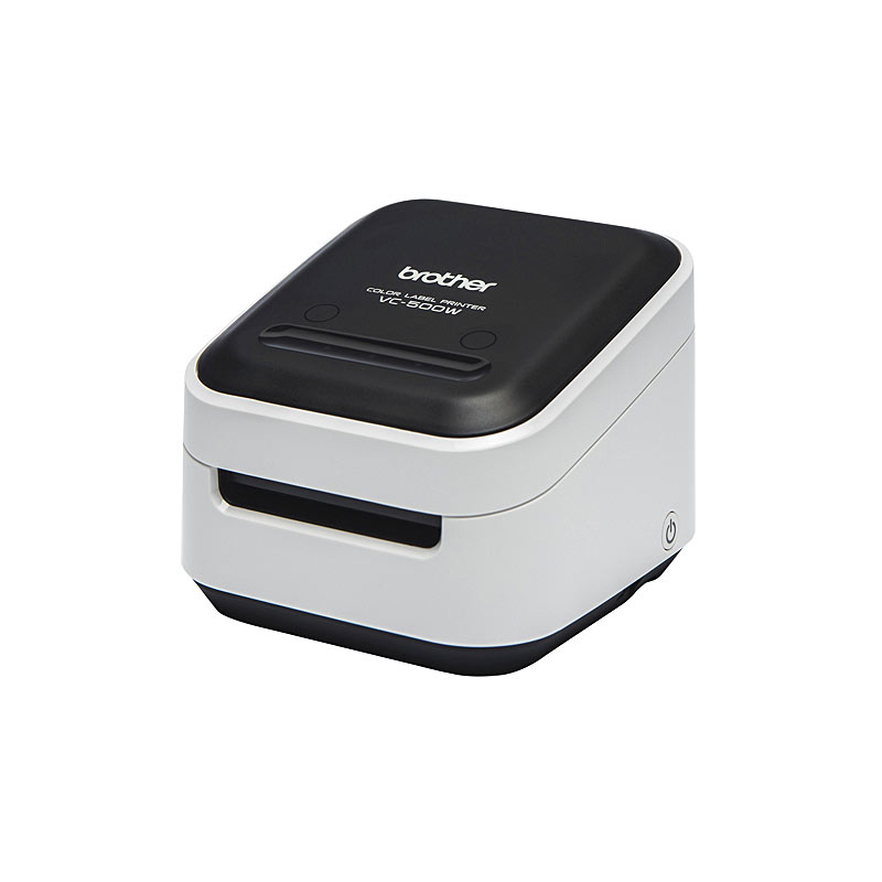 VC-500W Wireless Color Label Printer with ZINK Tech - Easy Custom Labels Brother