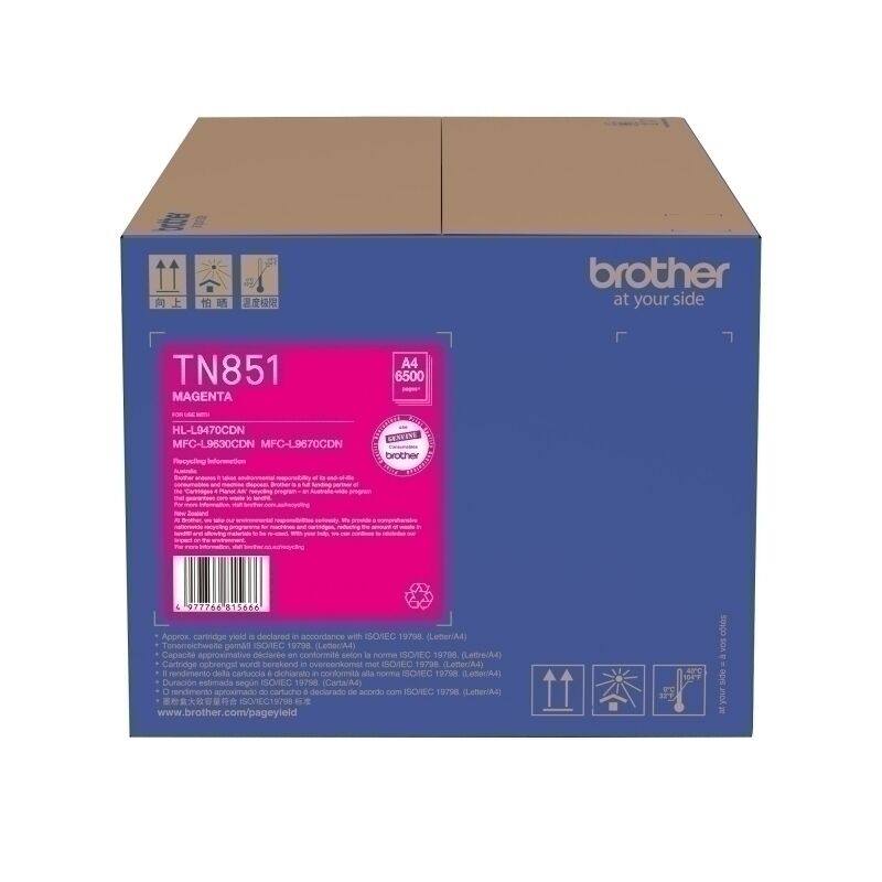 Magenta Toner Cartridge for Brother MFC-L9670CDN, MFC-L9630CDN, HL-L9470CDN Brother