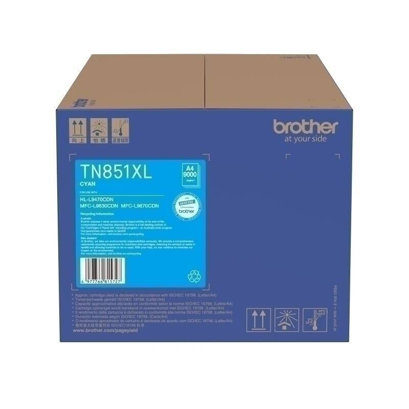 Brother Cyan High Yield Toner Cartridge - MFC-L9670CDN / L9630CDN / HL-L9470CDN Brother