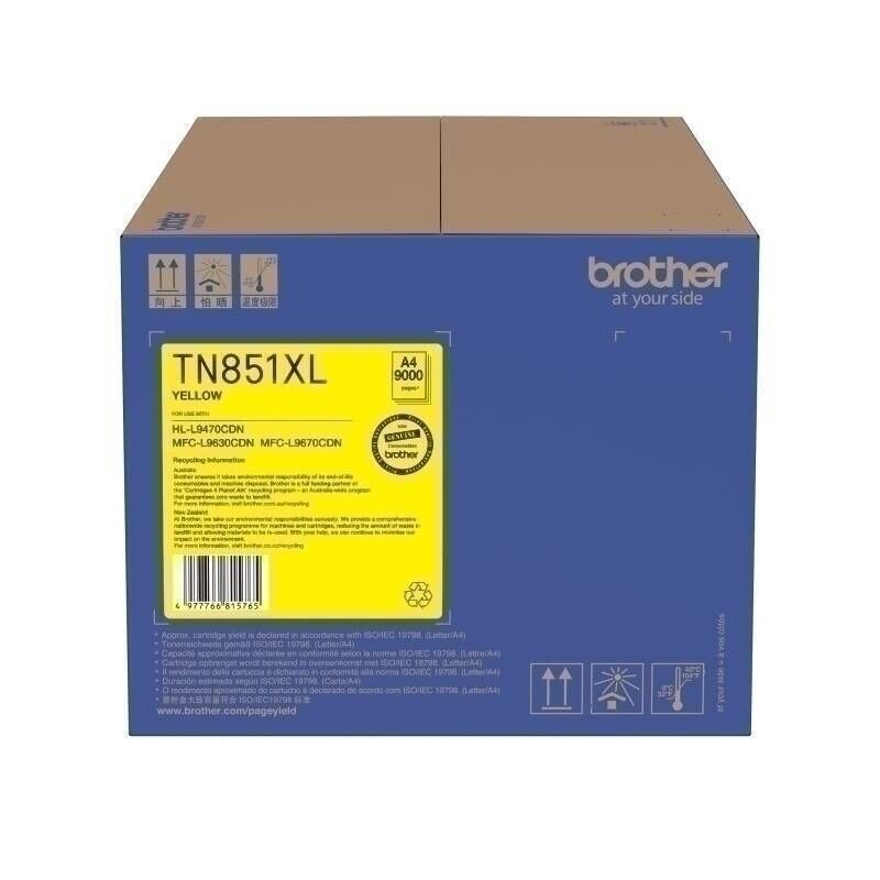 Brother Yellow High Yield Toner for MFC-L9670CDN/L9630CDN/HL-L9470CDN Brother