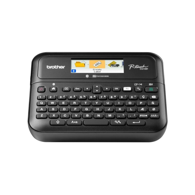 Brother PT-D610BT Label Maker - Easy Desktop for Home & Office Brother