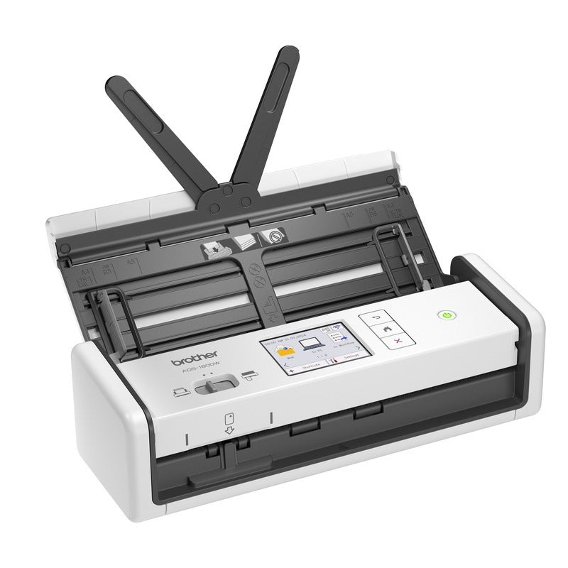 High-Speed Portable Duplex Scanner with Touchscreen & USB-C Power Brother