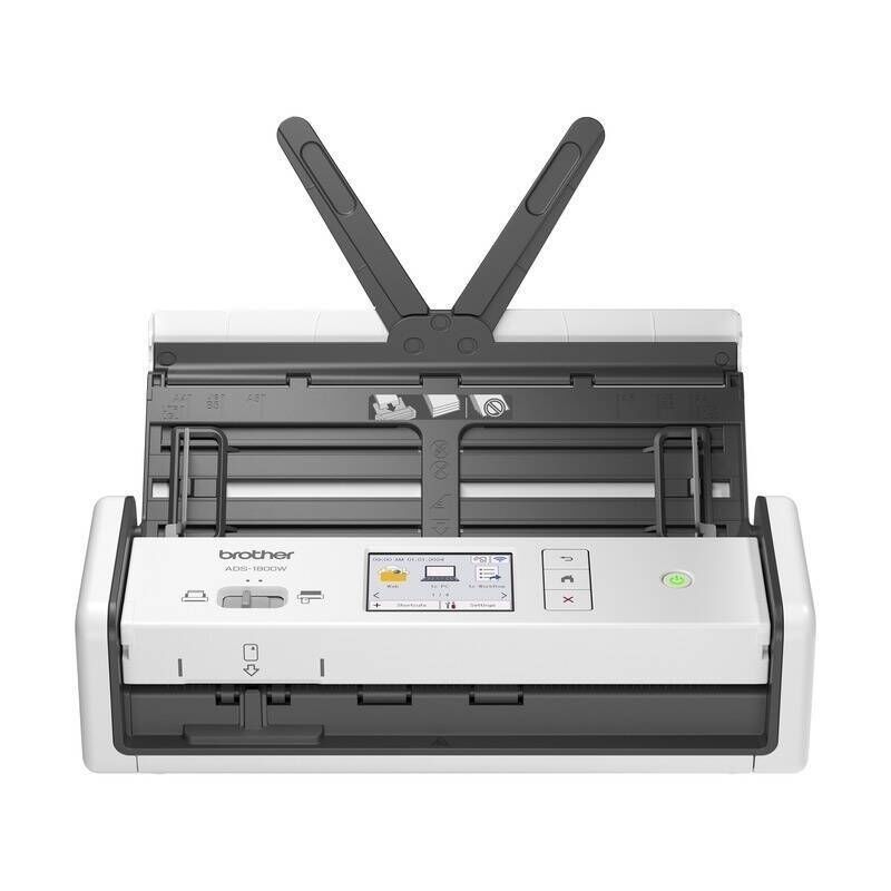 High-Speed Portable Duplex Scanner with Touchscreen & USB-C Power Brother