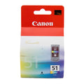 Canon CL-51 Genuine High Yield Color Ink Cartridge 