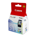 Genuine Canon CL-511 Colour Ink Cartridge 