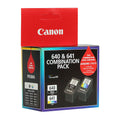 Genuine Canon PG640 Black & CL641 Colour Ink Twin Pack