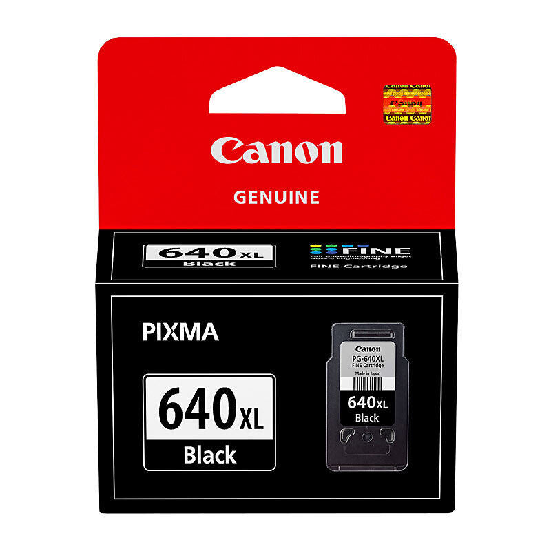 Canon PG640XL Black Ink Cartridge - Genuine High Yield 