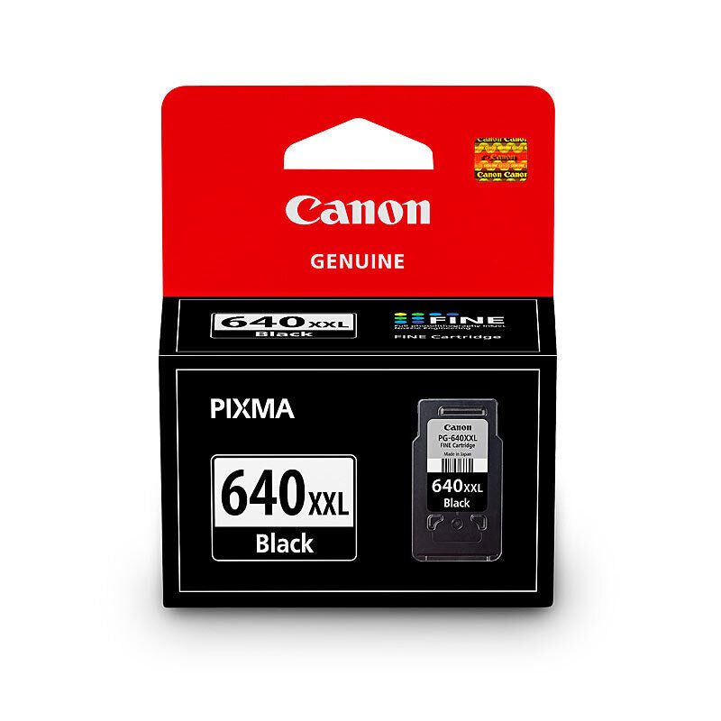 Genuine Canon PG640XXL High Yield Black Ink Cartridge 