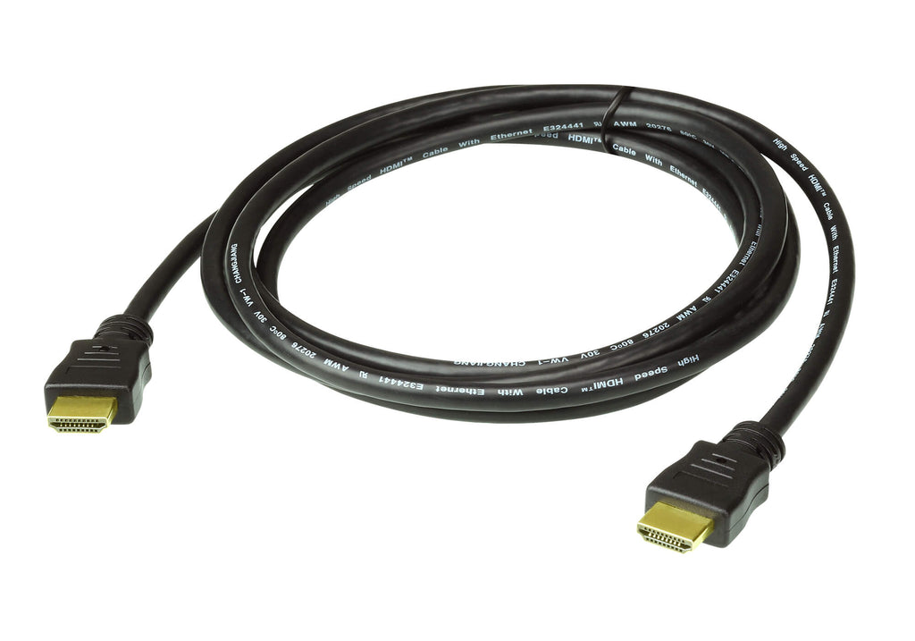 Aten 3M High Speed 4K HDMI Cable w/ Ethernet | Gold Plated Aten