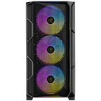 Antec AX1000 ARGB Mid-Tower Gaming PC Case with Tempered Glass