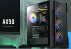 Antec AX90 Mid Tower Gaming PC Case - High Airflow & Tempered Glass