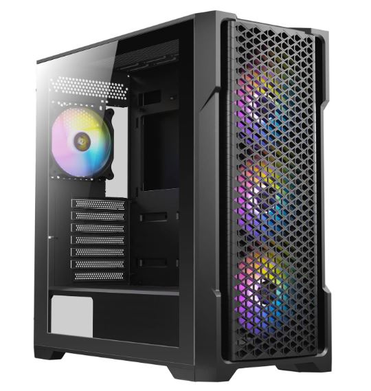 Antec AX90 Mid Tower Gaming PC Case - High Airflow & Tempered Glass