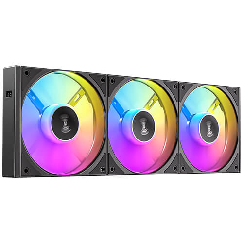 Antec C120R Reverse ARGB 120mm PWM Fan 3-Pack - Easy Install Antec