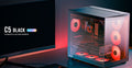 Antec C5 ARGB Gaming PC Case - 270° Panoramic View & Back Connect