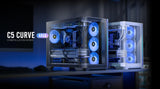 Antec C5 Curve ARGB Mid Tower PC Case - Tempered Glass, USB-C Antec