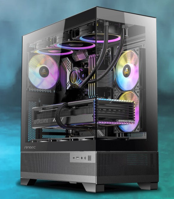 CX700 ARGB Mid-Tower Gaming PC Case with Dazzling RGB Fans