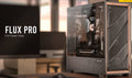 Antec FLUX PRO | Premium Walnut PC Case with Temp Display & 6 Fans Antec