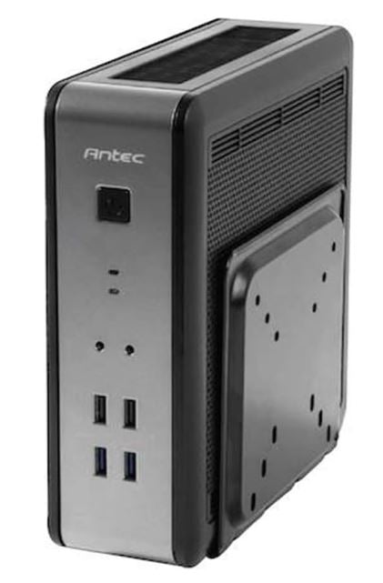 Antec ISK110 VESA-U3 Mini-ITX Case - Small, Efficient, VESA Mount Antec